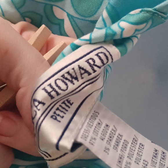 Jessica Joward Blue Paisley Cocktail Dress - Picture 4 of 4